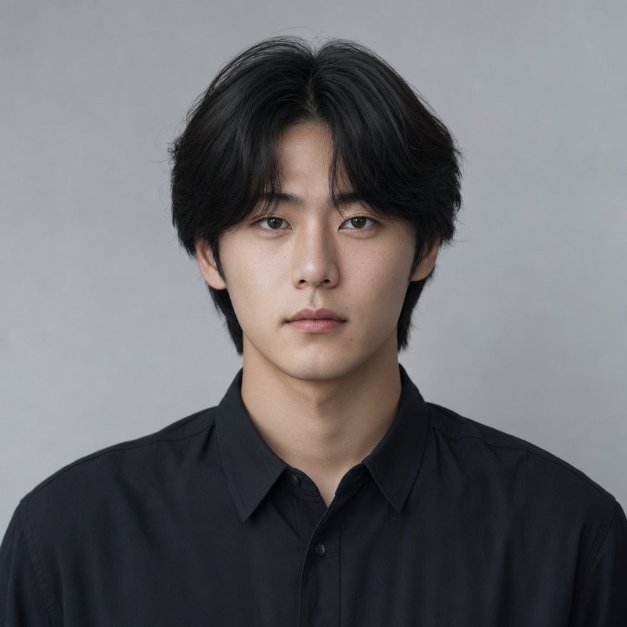 韓国センターパートのスタイル